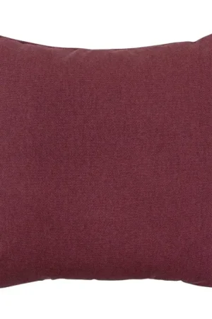 Weekendaanbieding Madison sierkussen Bordeaux canvas eco+ 50x50 cm