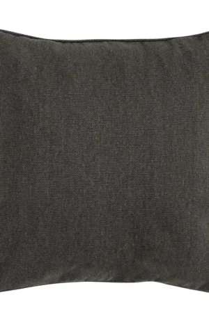 Betrouwbaar Madison sierkussen Dark grey canvas eco+ 50x50 cm