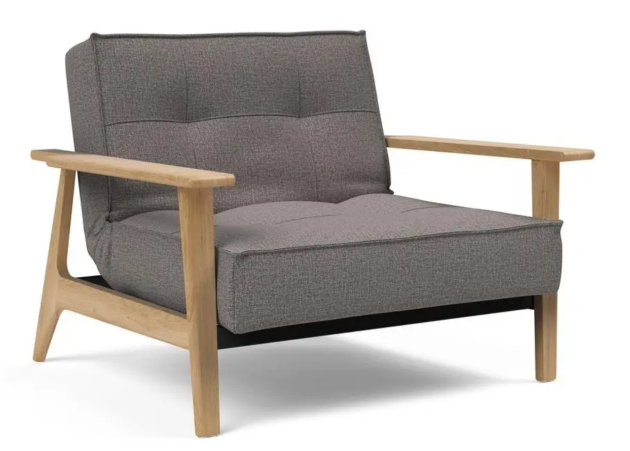 Koop Online Splitback Fauteuil Frej Dance Grijs