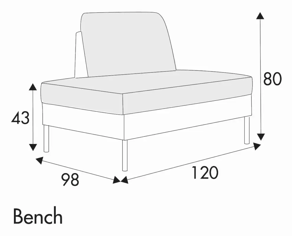 Sigge Bench Aanbieding