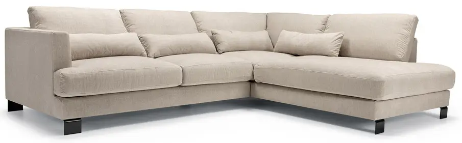 Weekendaanbieding Brandon 2-zits Hoekbank Rechts Nature