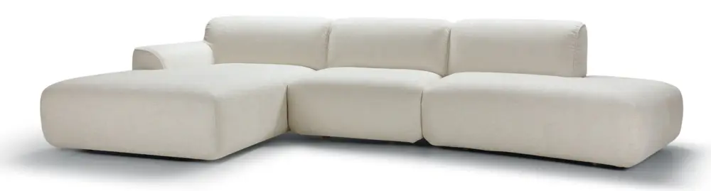 Direct Verzonden Emily Candy Chaise Longue + Wide Armstoel + Bench Round
