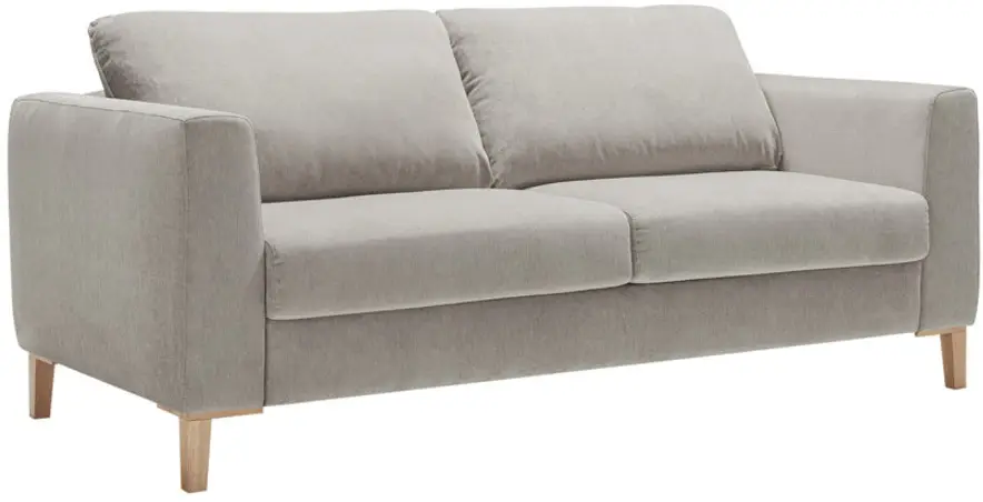 Henry 3-Zits Slaapbank Lichtgrijs Exclusieve Aanbieding