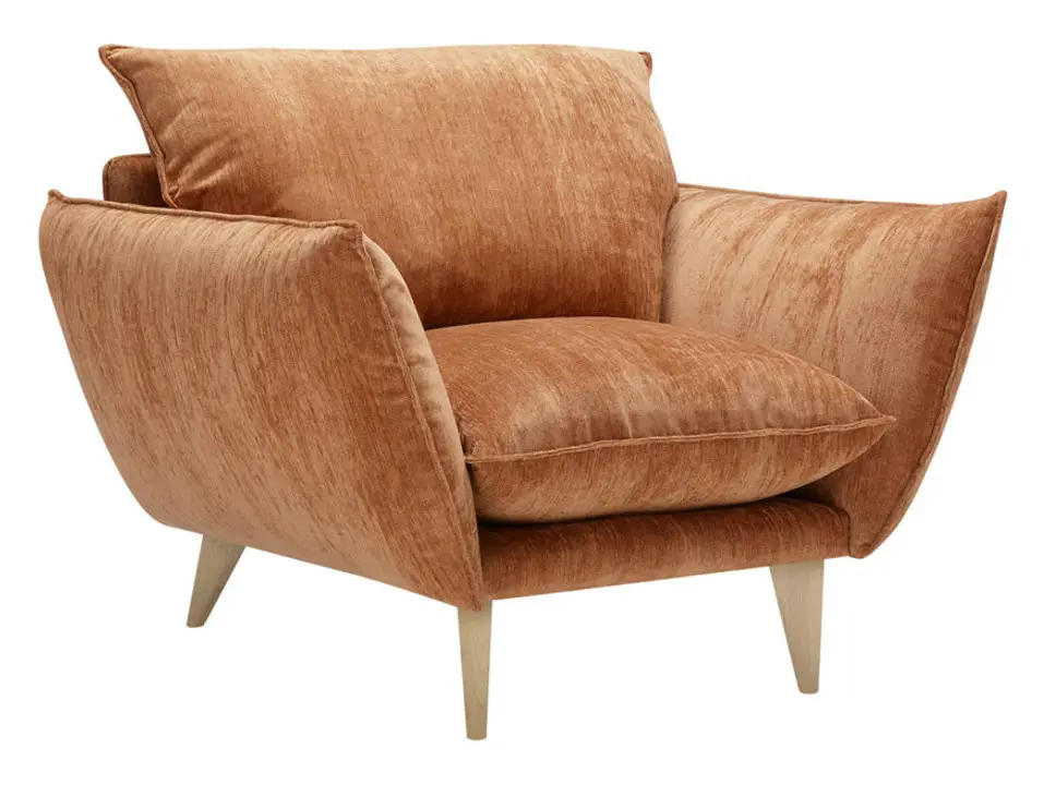 Exclusieve Aanbieding Hugo 1-zits Bank Cognac