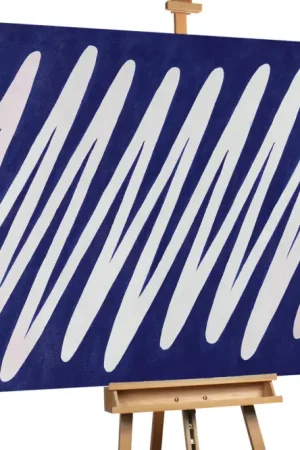 Betrouwbaar XXL Olieverf schilderijen 'Bright Star Tail' | Handgeschilderd unicum