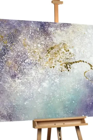 Flitsaanbieding XXL Olieverf schilderijen 'Blossoming Fantasy' | Handgeschilderd unicum
