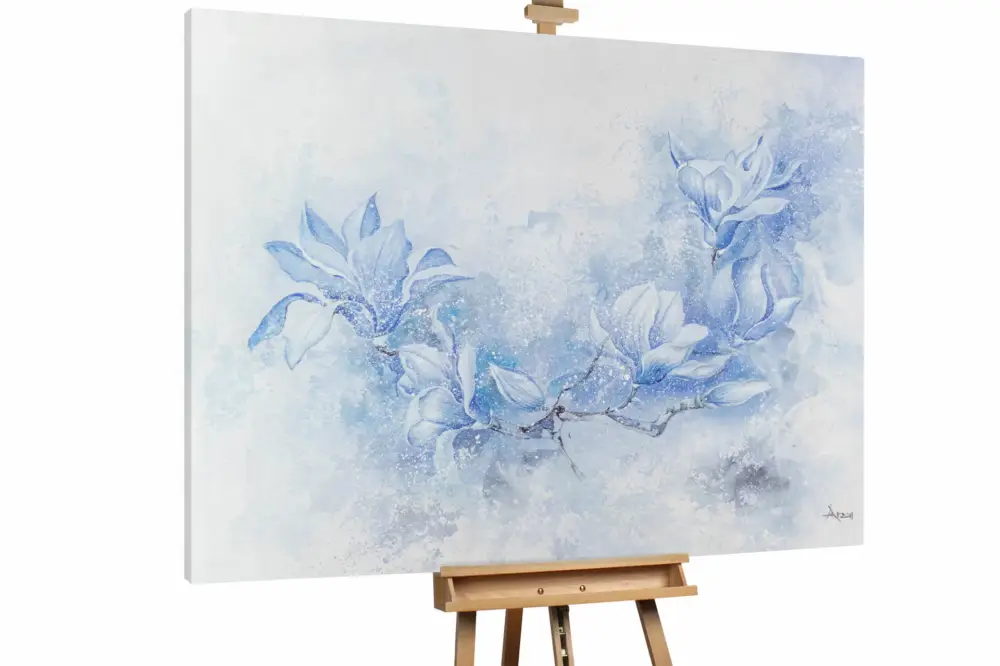 Beperkte Voorraad XXL Olieverf schilderijen 'Beauty of Winter' | Handgeschilderd unicum
