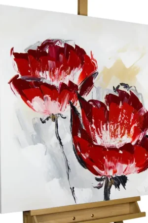 Handgeschilderd schilderij 'The Fragrance of Blossoms' 80x80cm | incl. certificaat van echtheid Weekendaanbieding