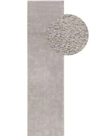 Tapijt 'Tacoma Light Grey' 80x200cm Must-Have