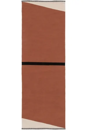 Tapijt 'Lenny Terracotta' 70x200cm Koopje