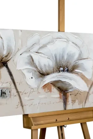Superprijs Handgeschilderd schilderij 'Faded Memories' 150x50cm | incl. certificaat van echtheid