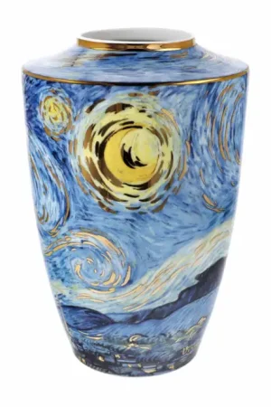 Aanbieding Porseleinen vaas 'Shining Stars' van Vincent van Gogh 16x24x16cm