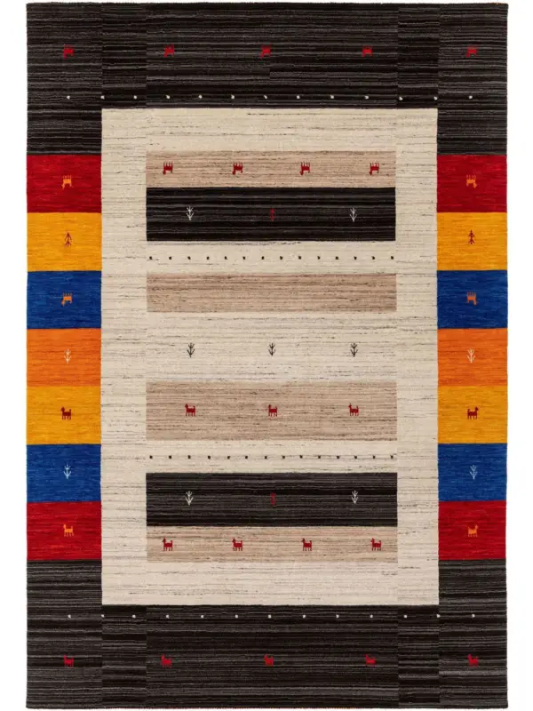 Tapijt 'Jamal Multicolour' 80x150cm Exclusieve Aanbieding