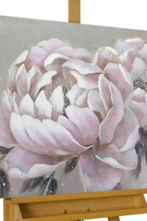 Exclusieve Aanbieding Handgeschilderd schilderij 'Everlasting Flower' 90x60cm | incl. certificaat van echtheid