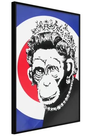 Direct Verzonden Poster 'Queen of Monkeys'