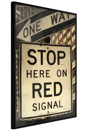 Laatste Versie Poster 'Road Signs'