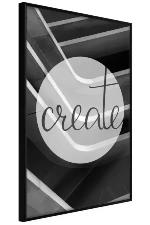 Poster 'Create' Direct Verzonden
