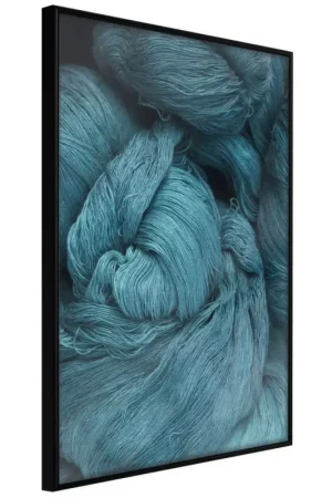 Poster 'Blue Skein' Gereduceerde Prijs