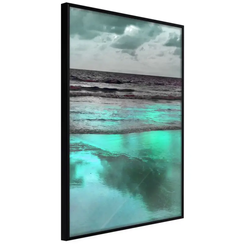 Gratis Retour Poster 'Iridescent Sea'