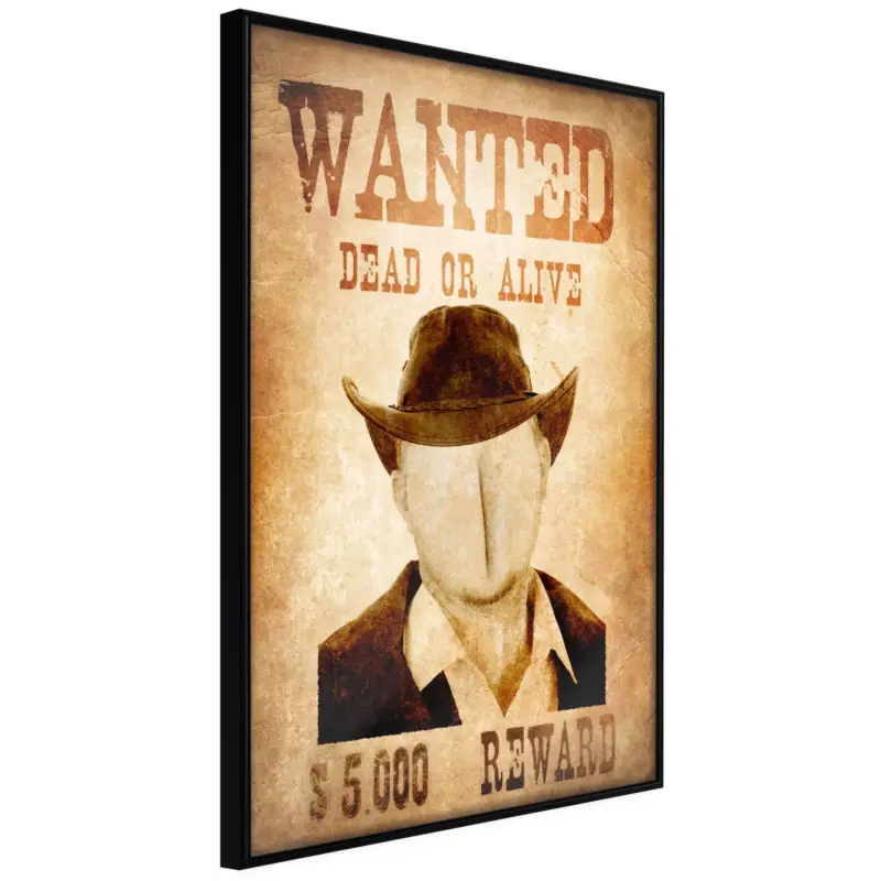 Lage Kosten Poster 'Long Time Ago in the Wild West'