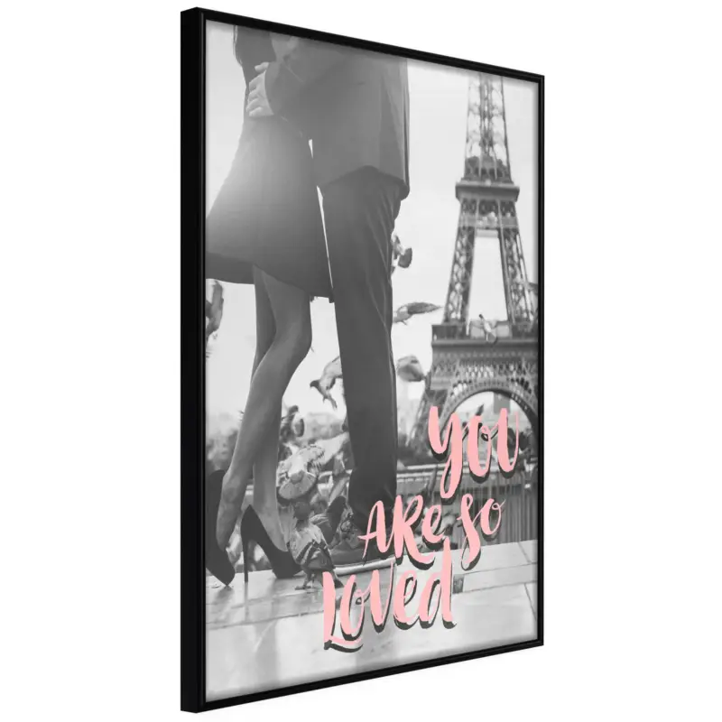 Dagaanbieding Poster 'Love in Paris'