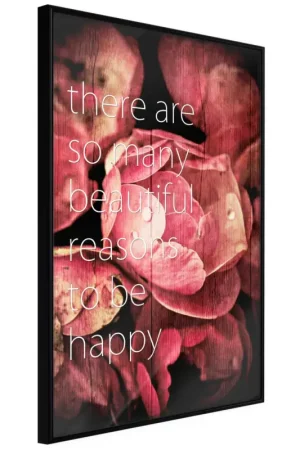 Beste Prijs Poster 'Many Reasons to Be Happy'