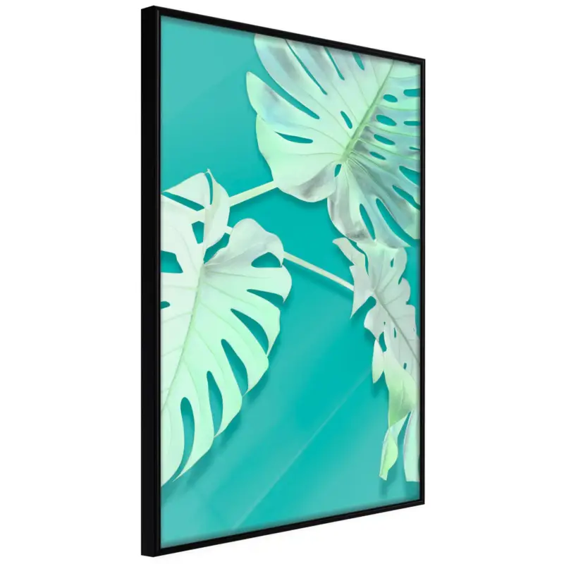 Superprijs Poster 'Teal Monstera'