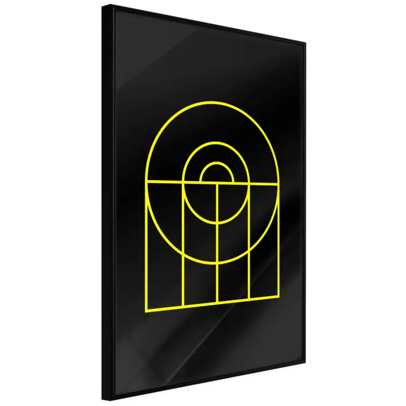 Poster 'Yellow Lines' Merkproduct