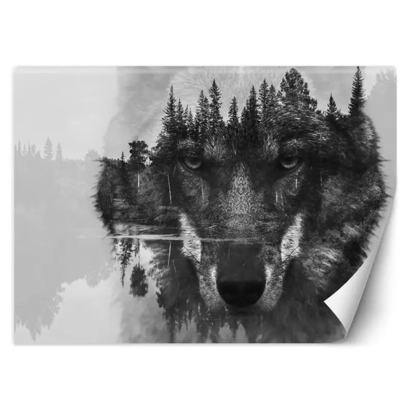 Aanbieding Behang 'Wolf Dreams'