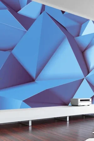 Direct Beschikbaar Behang 'Royal blue'