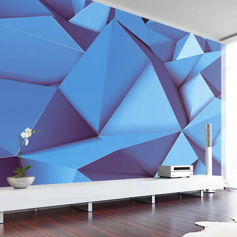 Direct Beschikbaar Behang 'Royal blue'