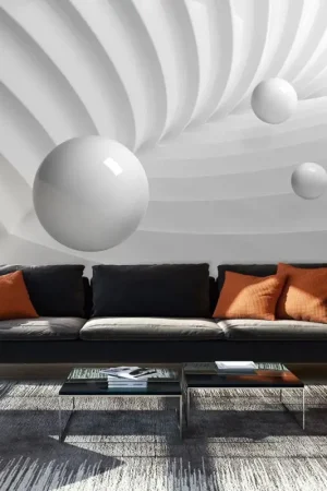 Behang 'White Symmetry' Koop Online