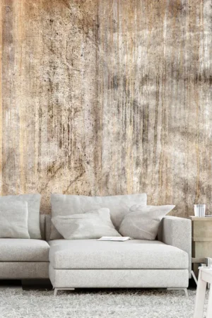 Weekendaanbieding Behang 'Golden Forest Space'