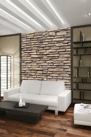 Aanbieding Behang 'Stone - stylish design'