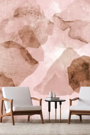 Behang 'Spring Terrazzo - Second Variant' Beperkte Voorraad