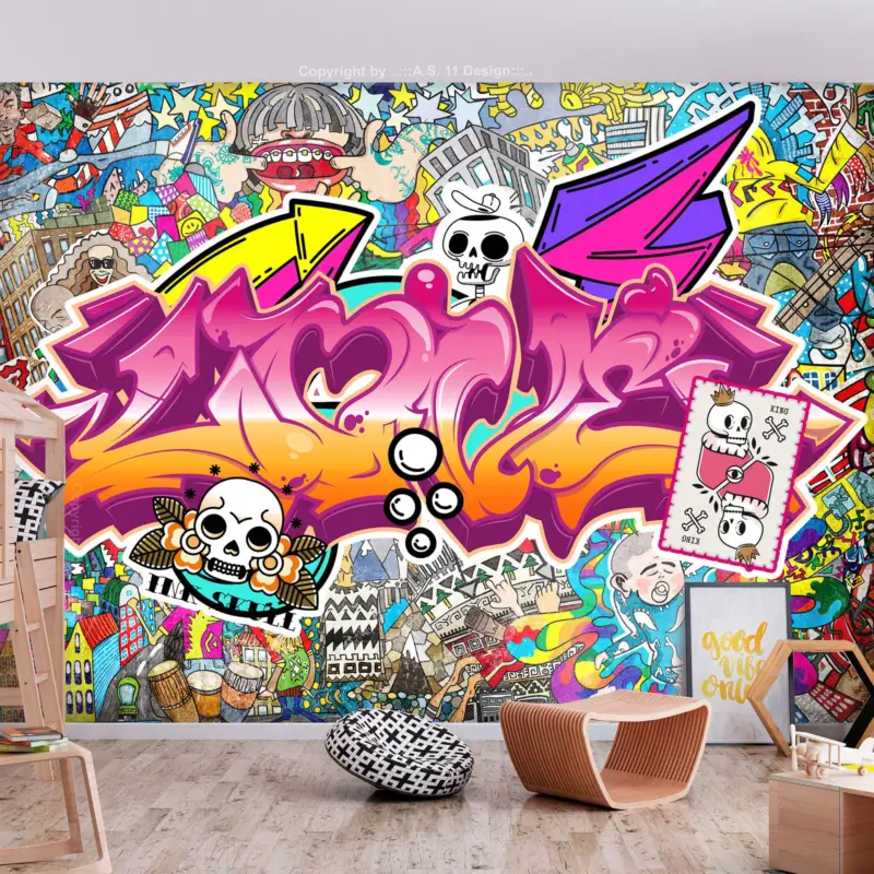 Actieprijs Behang 'Art in the Street'