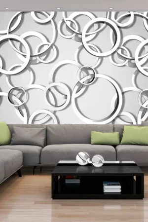 Actieprijs Behang 'Vicious circles'