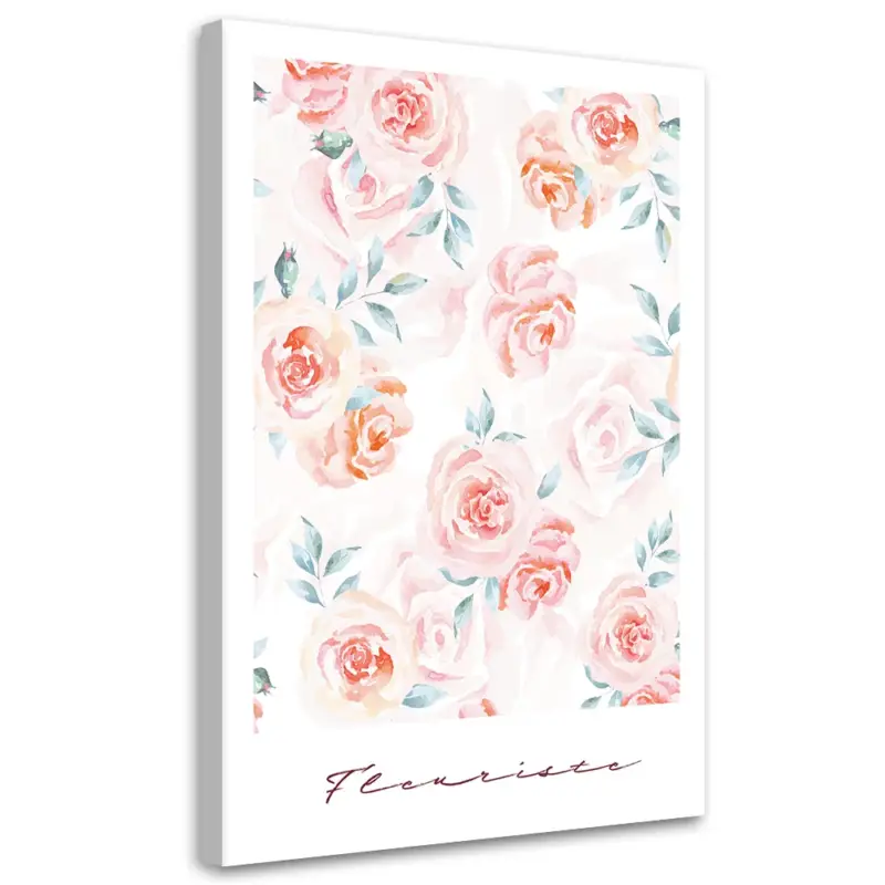 Gratis Retour Canvas Poster 'Fleuriste'