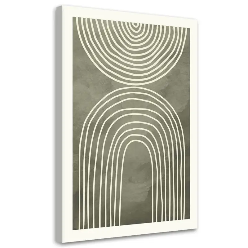 Canvas Poster 'Minimalist Abstract Line' Tijdelijk Beschikbaar