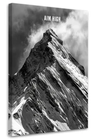 Canvas Poster 'Aim High' Voordeelprijs
