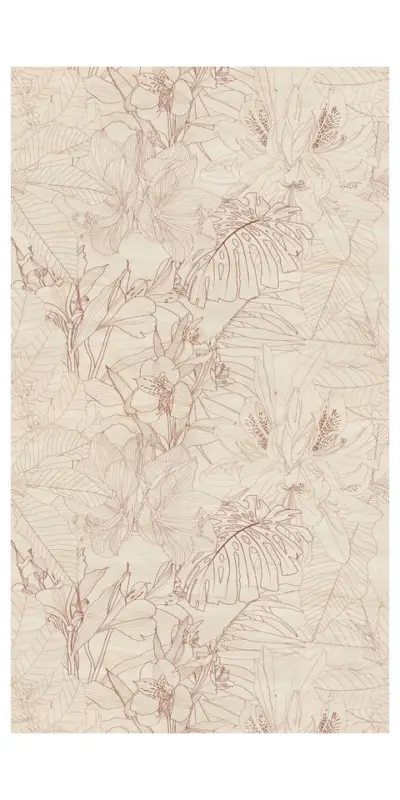 Behang 'Botanical Dream' 159x280cm Hoge Kwaliteit