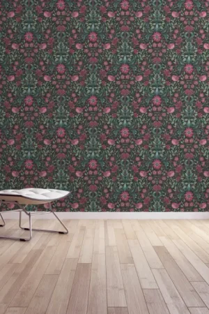 Behang 'Early Flowers' 53x1005cm Rechtstreeks Van De Fabrikant