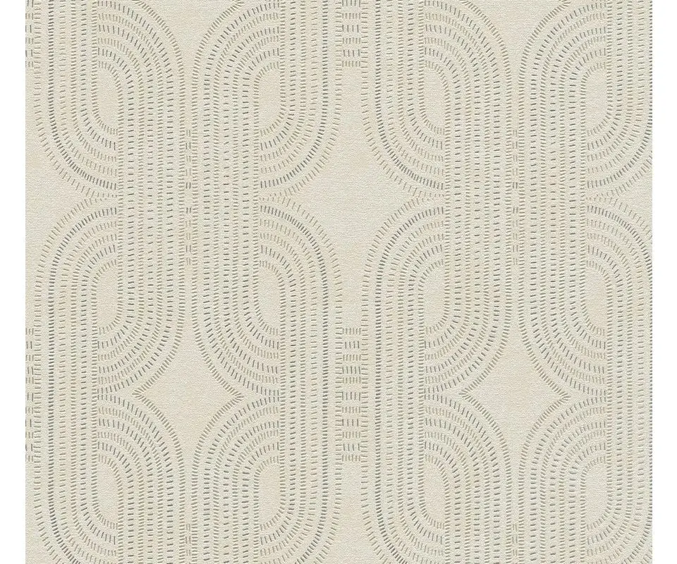 Behang 'Curved Shapes' 53x1005cm Premium