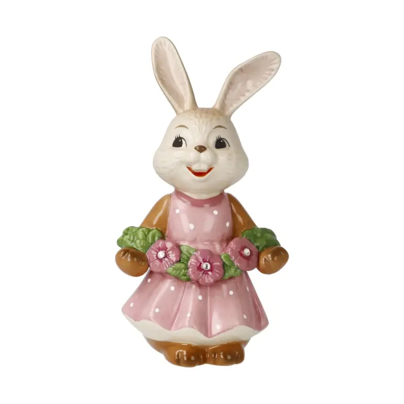 Tijdelijk Beschikbaar Porseleinen figuur 'Sweet Flower Fairy' van Goebel 5,5x12x6,5cm