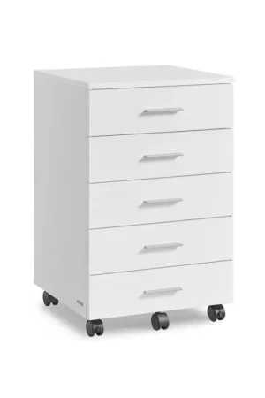 Laatste Versie Nancy's Meran Ladeblok - Archiefkast - Kantoorkast - Wit -± 40 x 40 x 65 cm