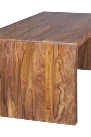 Koopje Nancy's Presicce Bureau - Computertafel - Massief Sheeshamhout - ± 160 x 80 x 75 cm