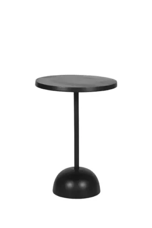 Tweedekans Bijzettafel Spark - Zwart - Metaal Actieprijs