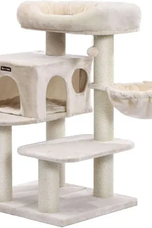 Beperkte Voorraad Nancy's Kattenboom XXL - Luxe Kattenhuis - Krabpaal - Krabpalen voor Katten