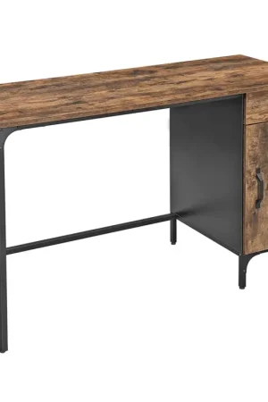 Nancy's Vintage Bureau - Computer Bureau met lade & kast - Kantoor - Woonkamer - Industrieel - Bureaus - 130 x 55 x 75 cm Hoge Kwaliteit