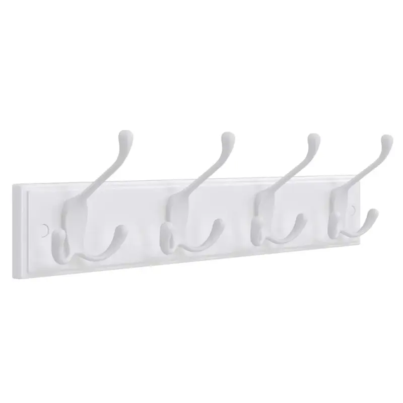 Direct Verzonden Nancy's Belleville Wandkapstok - Kapstok - 4 Haken - Kapstokhaken - ± 40 x 10 x 5 cm